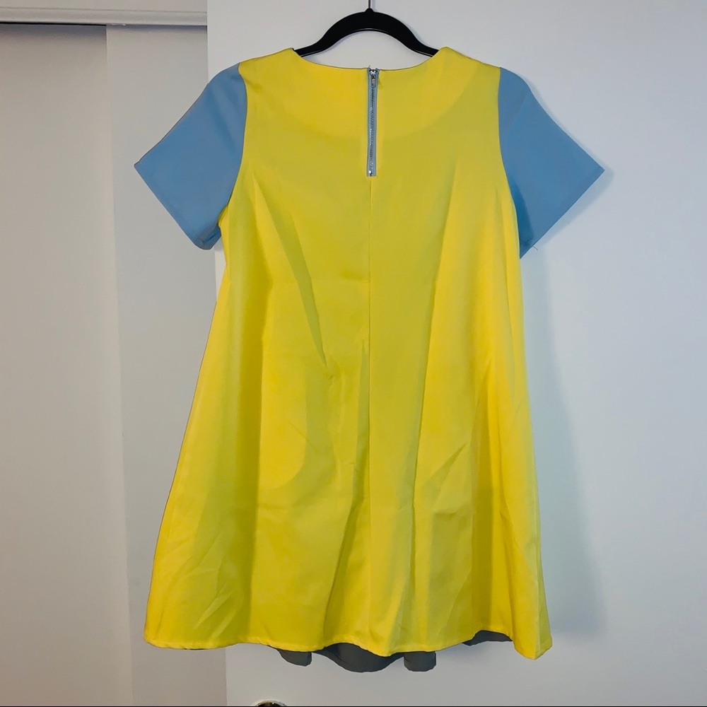 Color Block Shift Dress - Picture 2 of 3